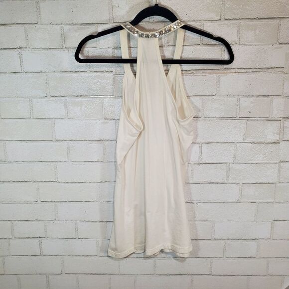 Charlotte Russe white sequin tank top - Picture 11 of 11